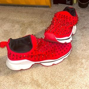 Azalea wang spike shoes